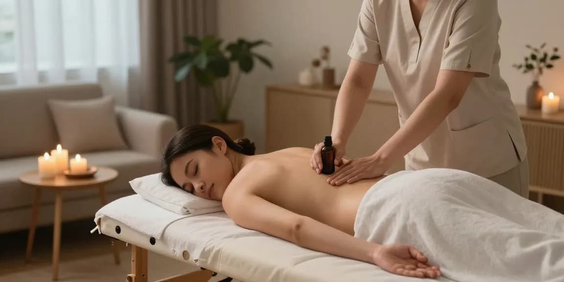 Experience soothing 논현동출장안마 with a massage therapist in a calming home setting.