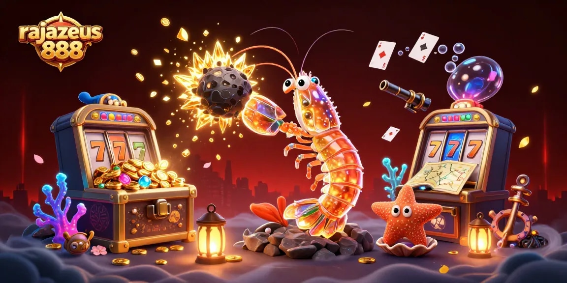 Experience winning moments in rajazeus 888 with vibrant slot machines amid treasure-filled adventures.