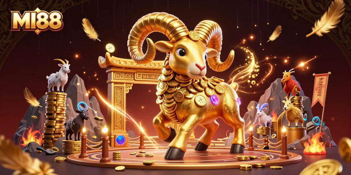 Experience the excitement of MI88 with this vibrant 3D casino illustration showcasing a dynamic scene of gambling fun.