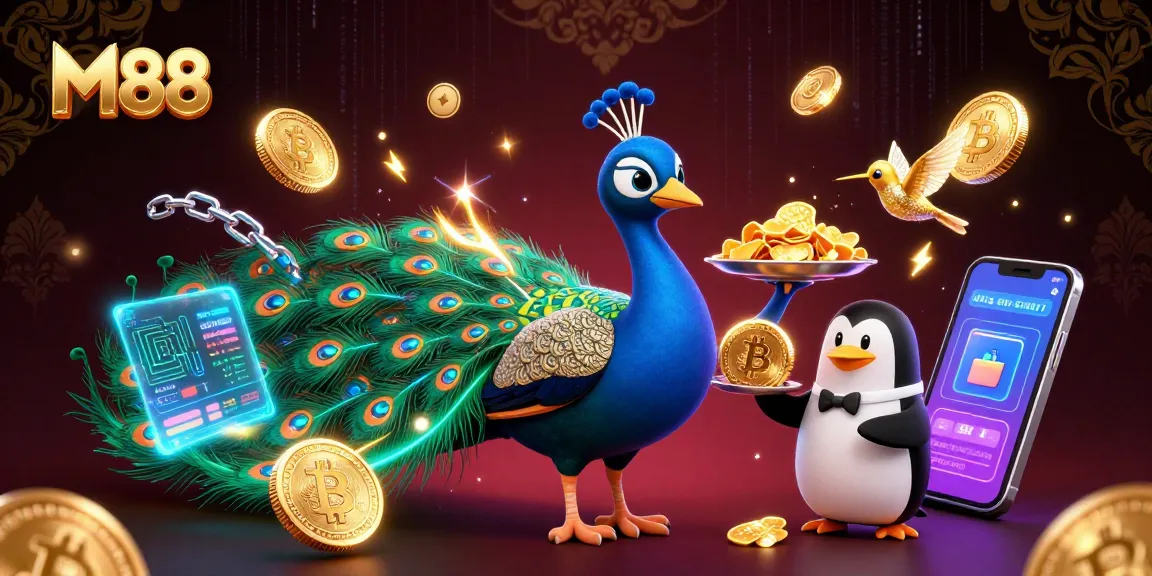 M88 offers dynamic casino experiences with rich graphics and engaging crypto elements.