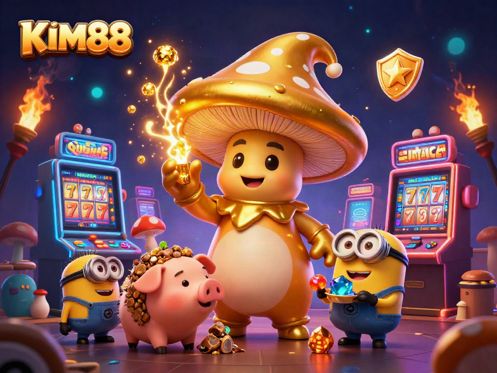 Play exciting casino games with KIM88 featuring golden magic and treasure hunters.