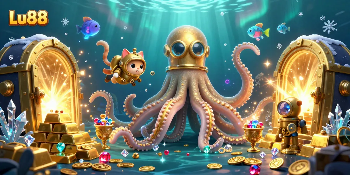 Join Lu88 for an underwater adventure filled with treasures and casino excitement.
