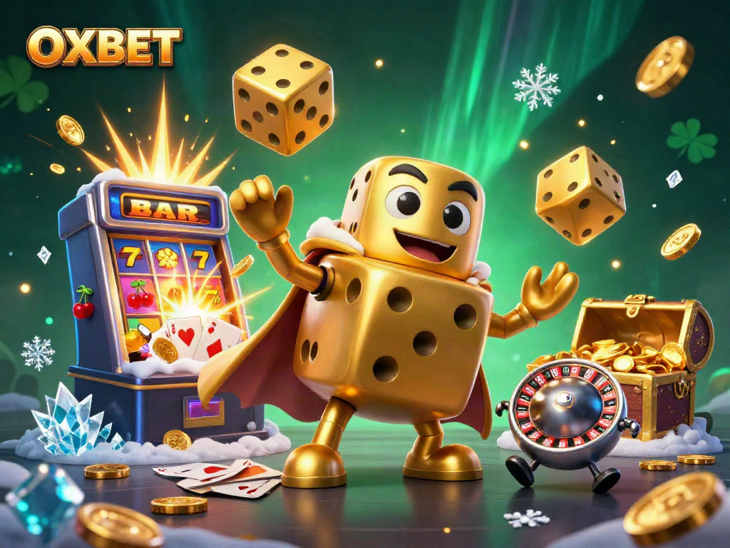 Join the fun with OXBET's engaging casino games and vibrant 3D visuals.