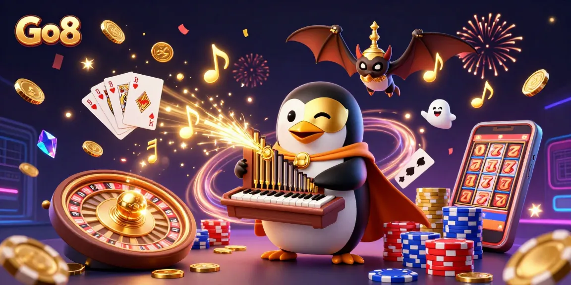 Go8 players enjoy thrilling wins with vibrant slot machines and captivating casino festivities.