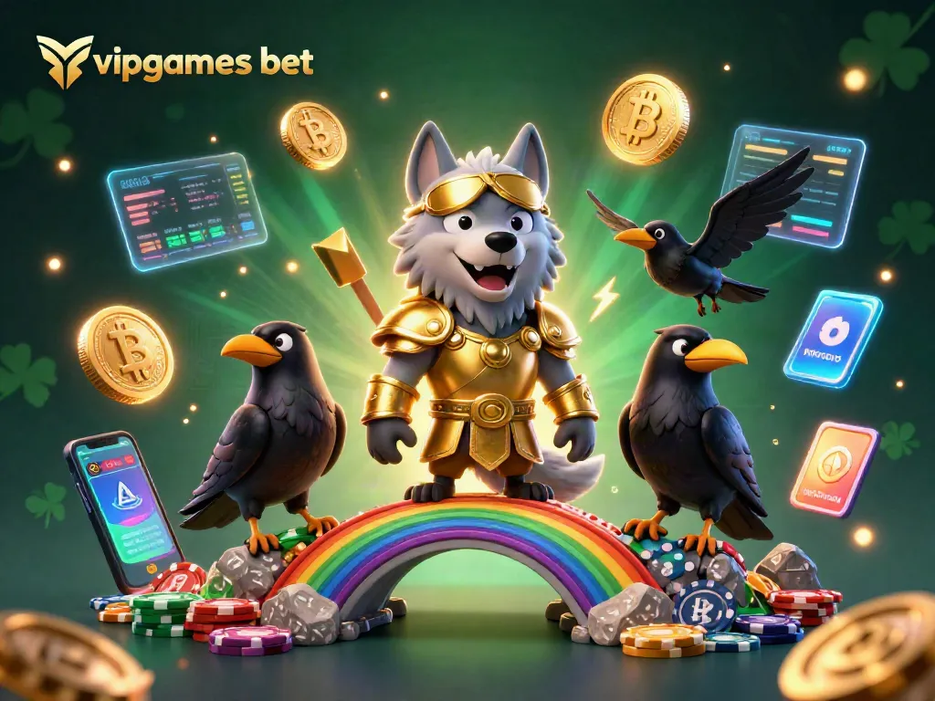 Experience thrilling gameplay with vipgames bet in a rich, dynamic casino-themed scene.