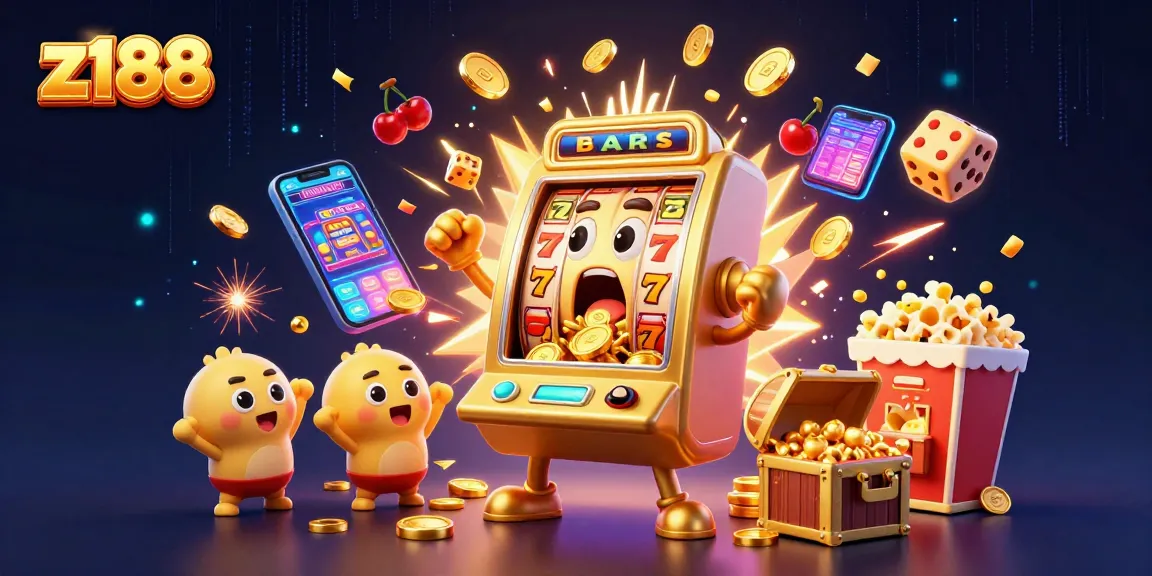 Experience z188’s exciting jackpot moments with vibrant slot machines and golden rewards