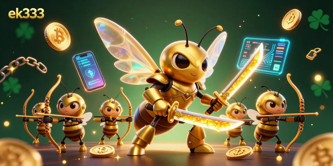 Experience exciting gaming adventures with ek333, showcasing dynamic scenes and vibrant elements of online gambling.