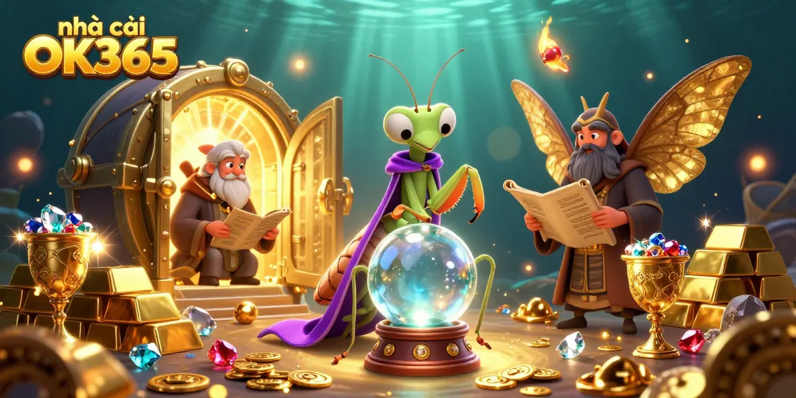 Engage with nhà cái OK365's vibrant casino allure featuring magical fortune tellers