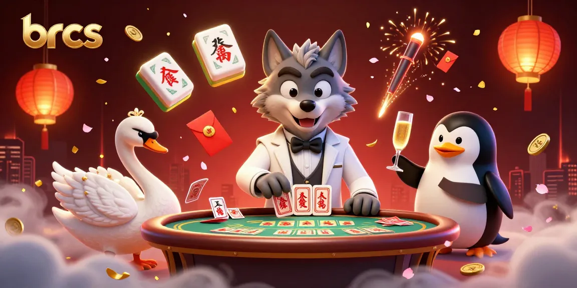 Engage in thrilling baccarat at brcs with luxurious characters enjoying a vibrant casino atmosphere.