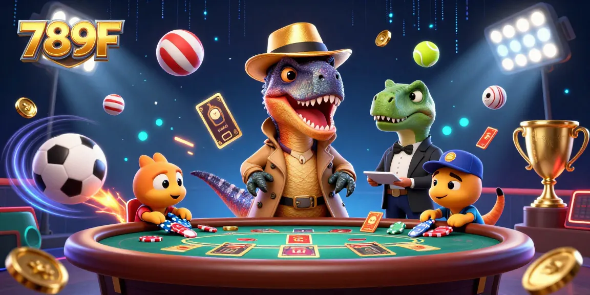 Experience thrilling gameplay with 789F as a velociraptor card counter outsmarts the casino.