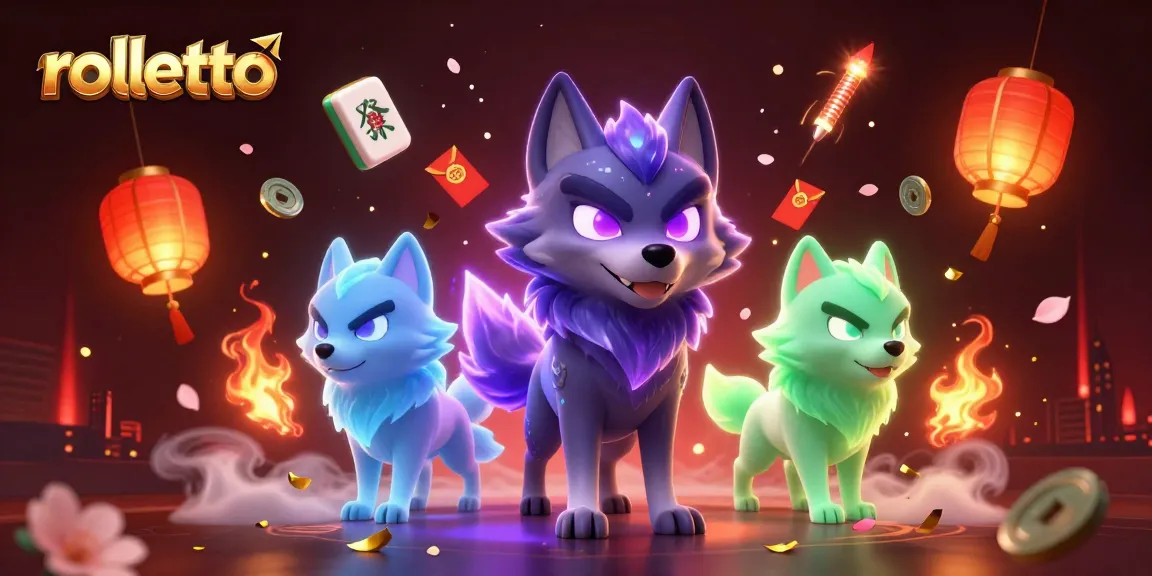 Experience thrilling gaming with rolletto, featuring a dynamic 3D casino scene filled with action and excitement.