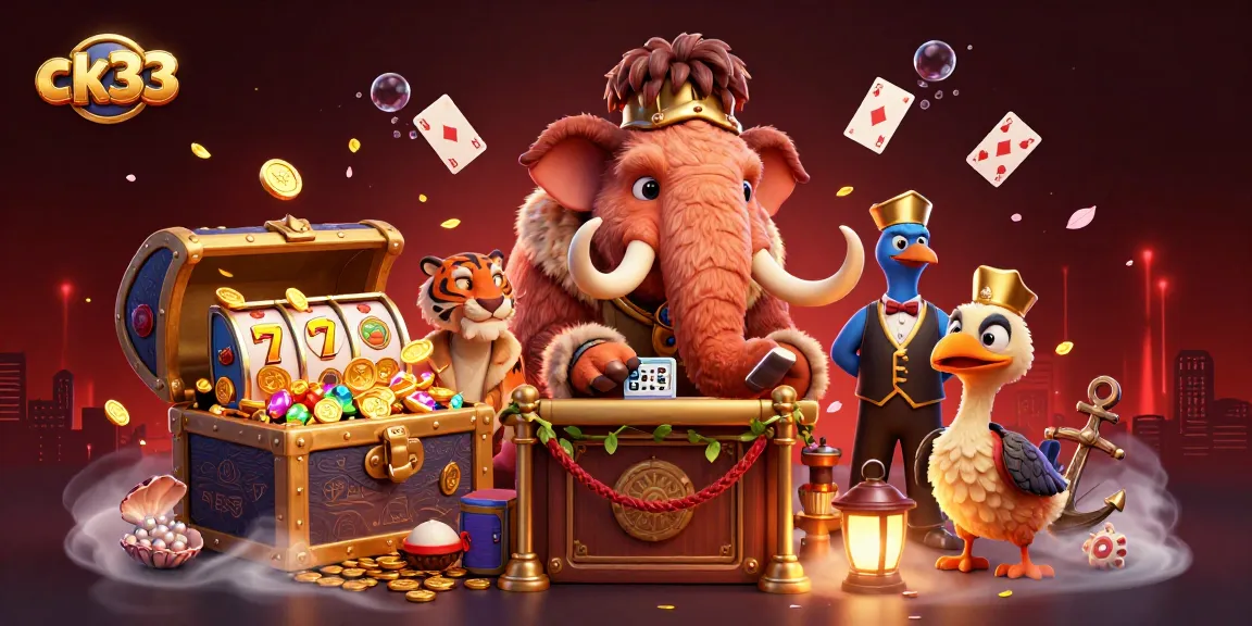 Experience thrilling games at ck33 with vibrant casino characters and dynamic gaming elements.