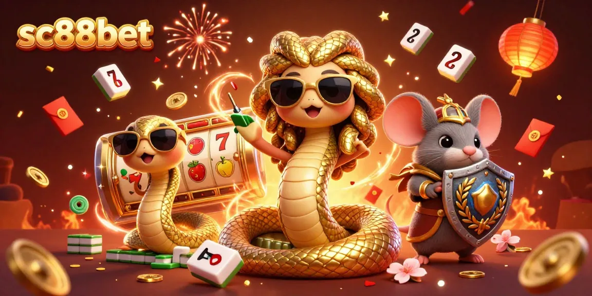 Experience thrilling action at sc88bet with playful characters in a vibrant casino setting.